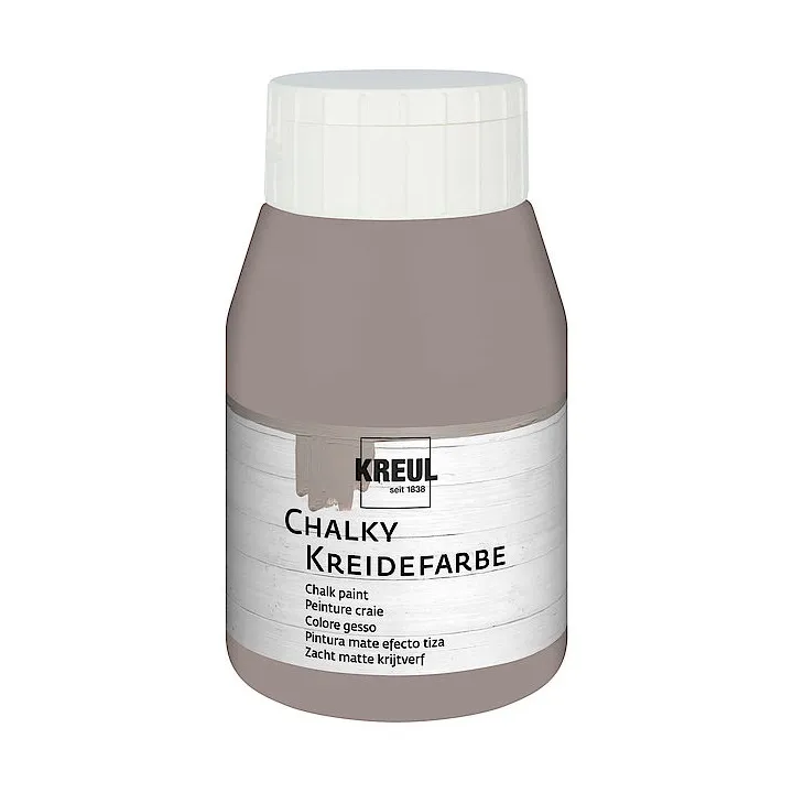 KREUL Chalky Chalk Basic Paint Set, 4 X 150 Ml